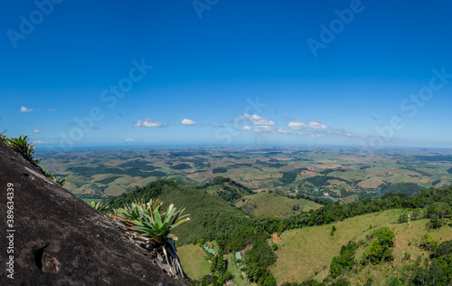 view of the mountains