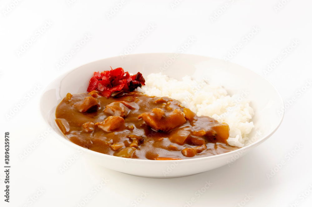 チキンカレーライス