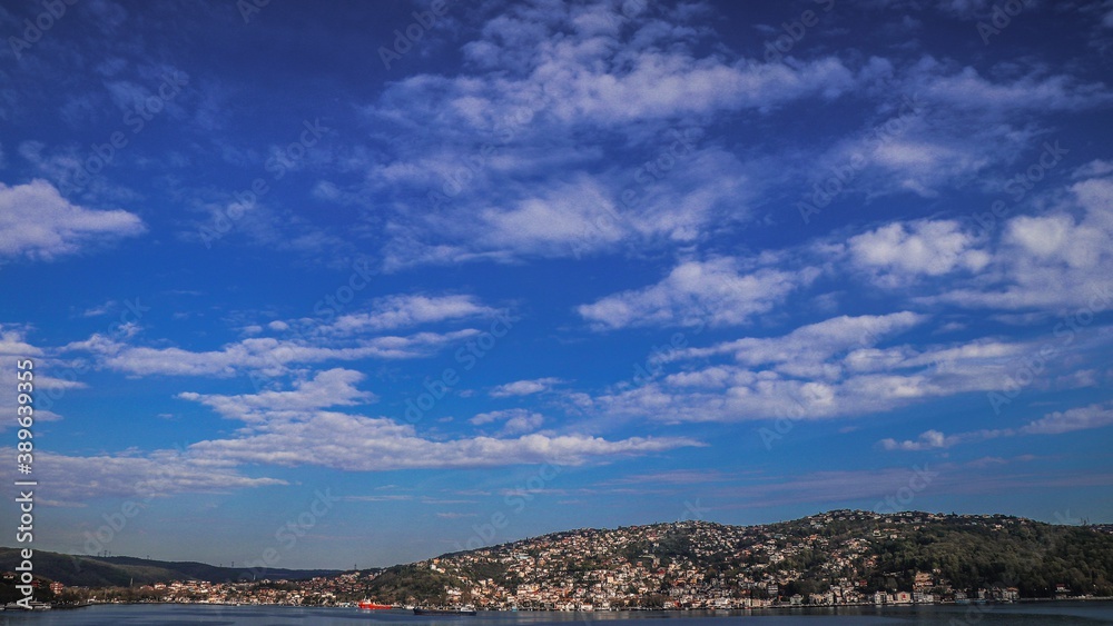 Naklejka premium Sky and clouds