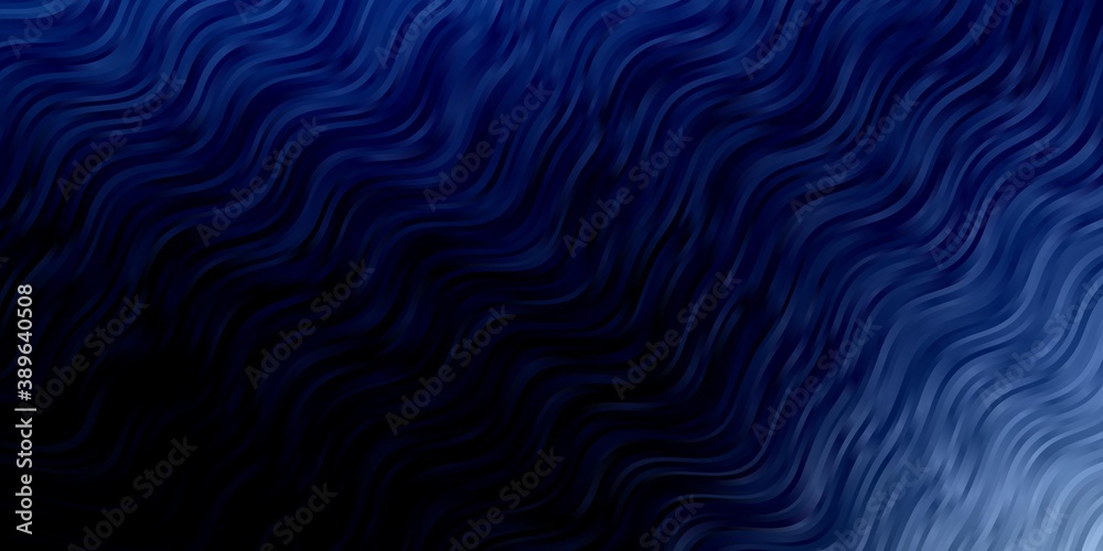 Dark BLUE vector texture with wry lines. Dark BLUE vector texture with wry lines.