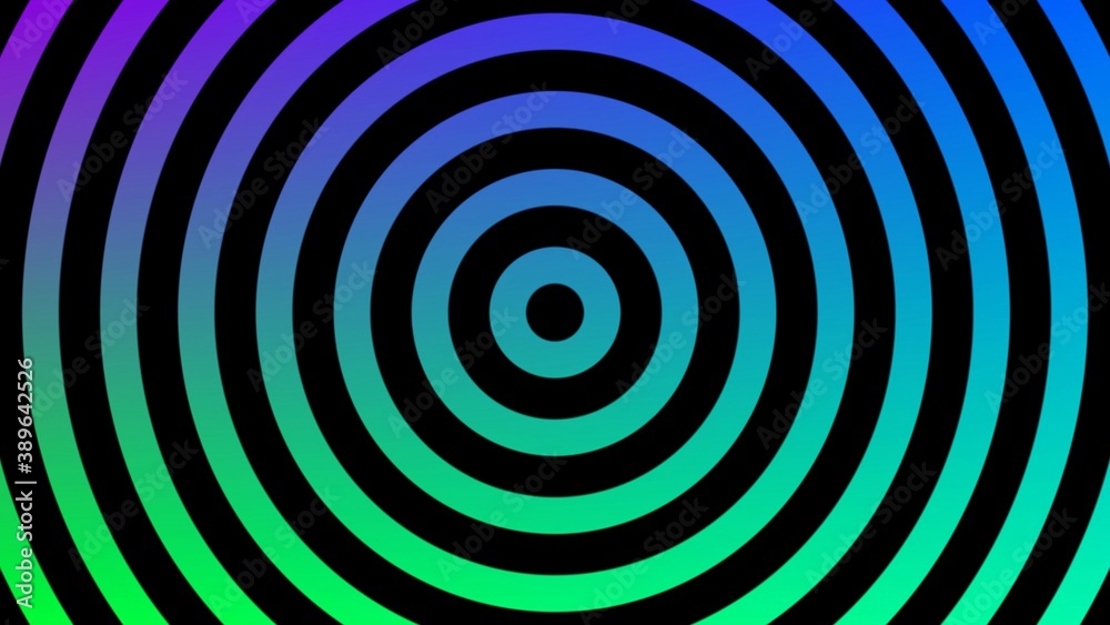 Abstract pattern of circles with colorful background and seamless loops, Abstract background ,3d render