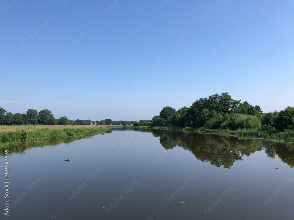 The river Vecht in Overijssel