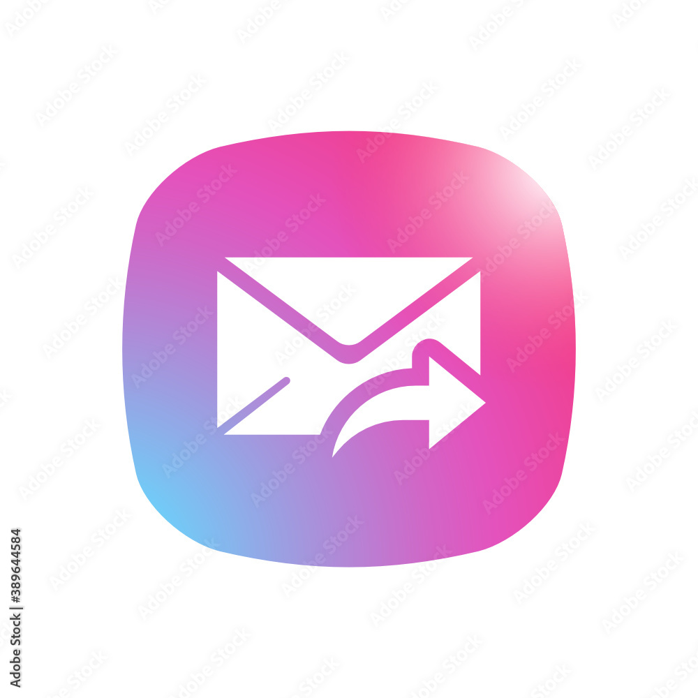 Forward Email - Mobile App Icon Forward Email - Mobile App Icon