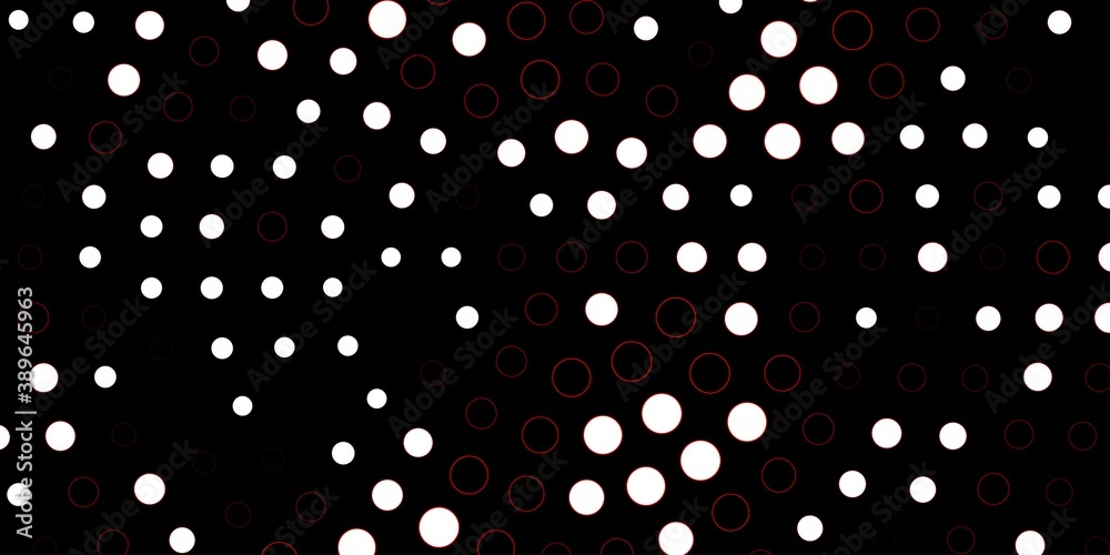 Dark Red vector texture with disks. Dark Red vector texture with disks.