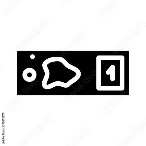 blood test glyph icon vector illustration sign