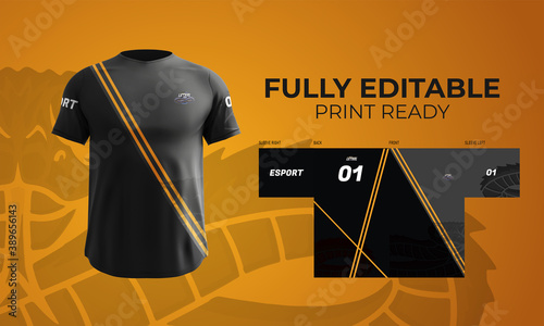 Esports Clan Gaming Logotype - Unit Lethal - Jersey