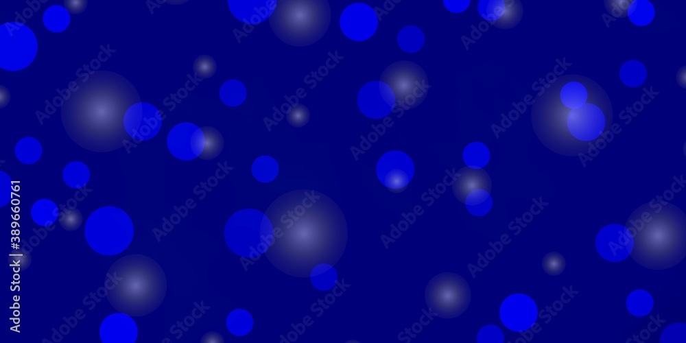 Light BLUE vector texture with circles, stars. Light BLUE vector texture with circles, stars.