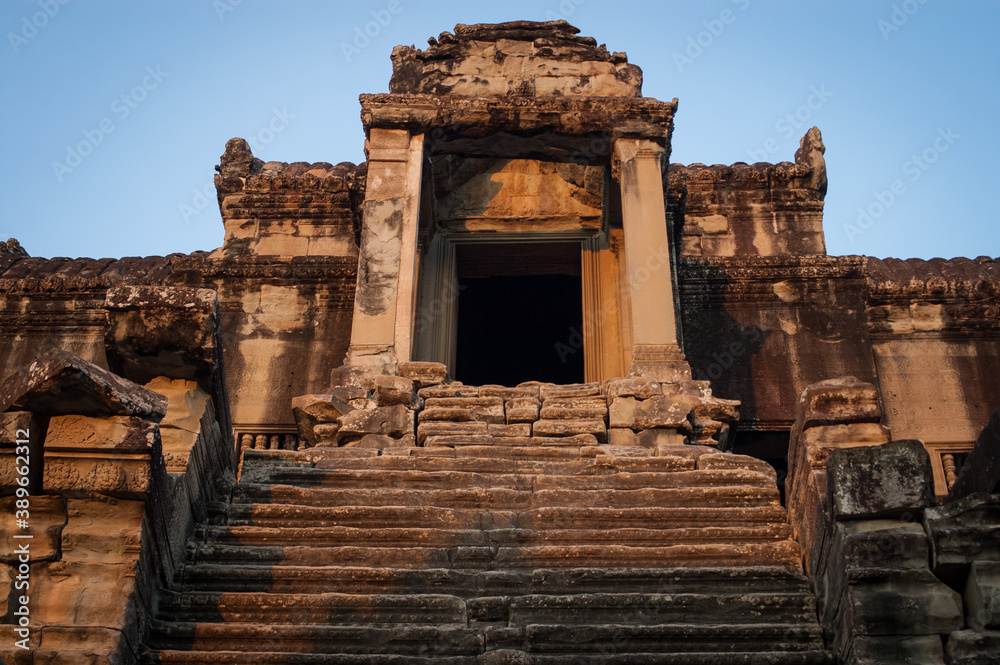 Naklejka premium Les temples d'Angkor au Cambodge