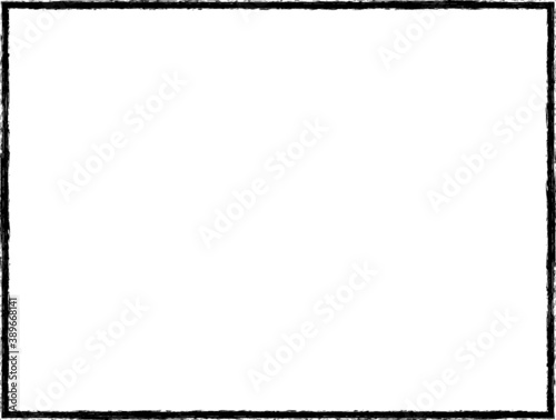 Vector Frames. rectangles for image. distress texture . Grunge Black borders isolated on the background . Dirt effect . geometric shapes for your design