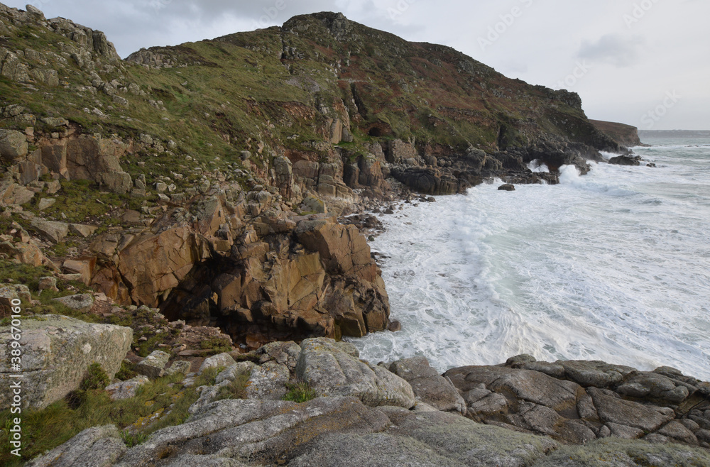 Porth Nanven Cornish Coast
