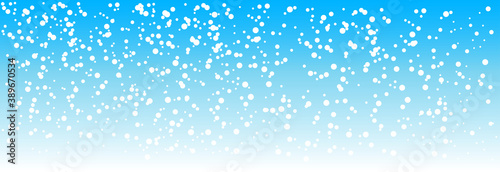 Falling snowflakes on transparent background. Vector illustration