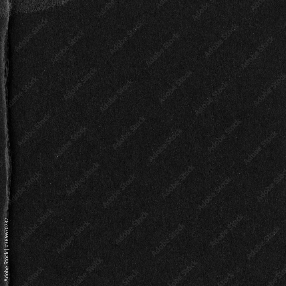Black vintage rough sheet of carton. Recycled environmentally friendly ...