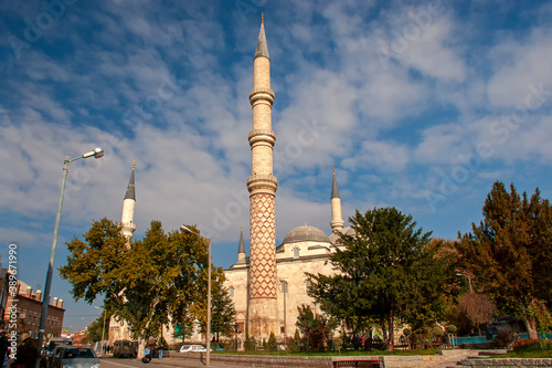 Uc Serefeli Mosque in Edirne, Turkey.