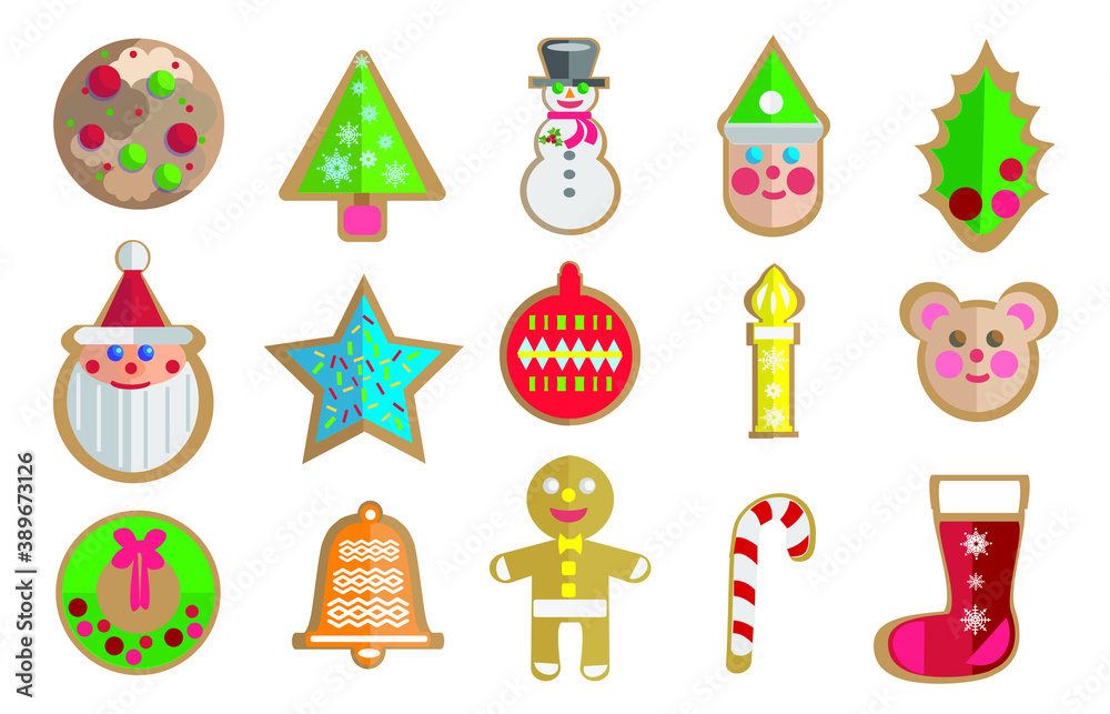 a set of beautiful and delicious looking Christmas cookies don't you want to take a bite? a set of beautiful and delicious looking Christmas cookies don't you want to take a bite?
