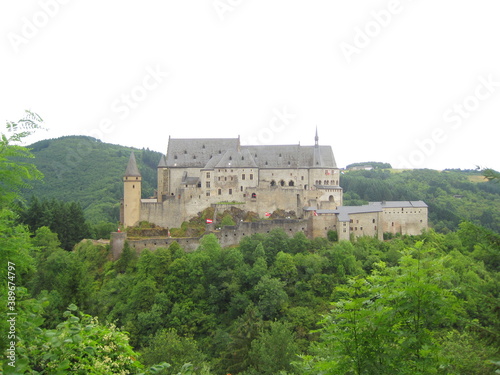 The beautiful landscapes and archeological sites and castles of Luxumbourg in Western Europe photo