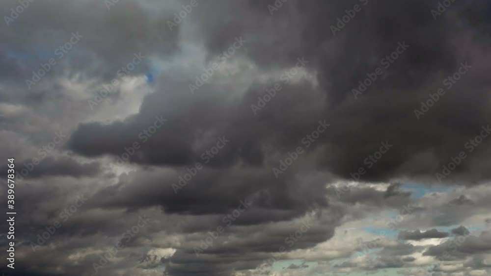 A time lapse shot with moving clouds clearing up A time lapse shot with moving clouds clearing up