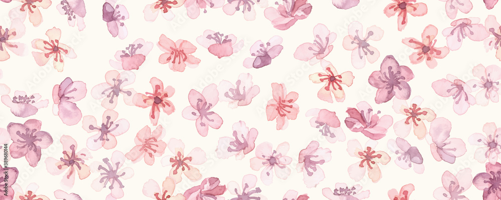 Spring Sakura Japan. Vector Cherry Blossom. Spring Sakura Japan. Vector Cherry Blossom.