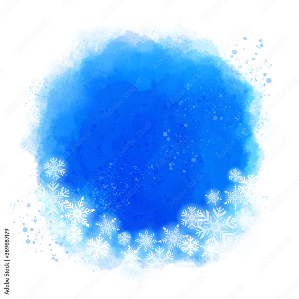 sparkly watercolor background with snow sparkly watercolor background with snow