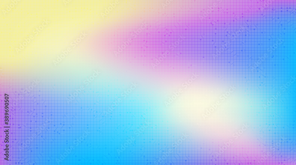 Light Colorful Technology Background,Hi-tech Digital and Unicon Concept design,Free Space For text in put,Vector illustration.