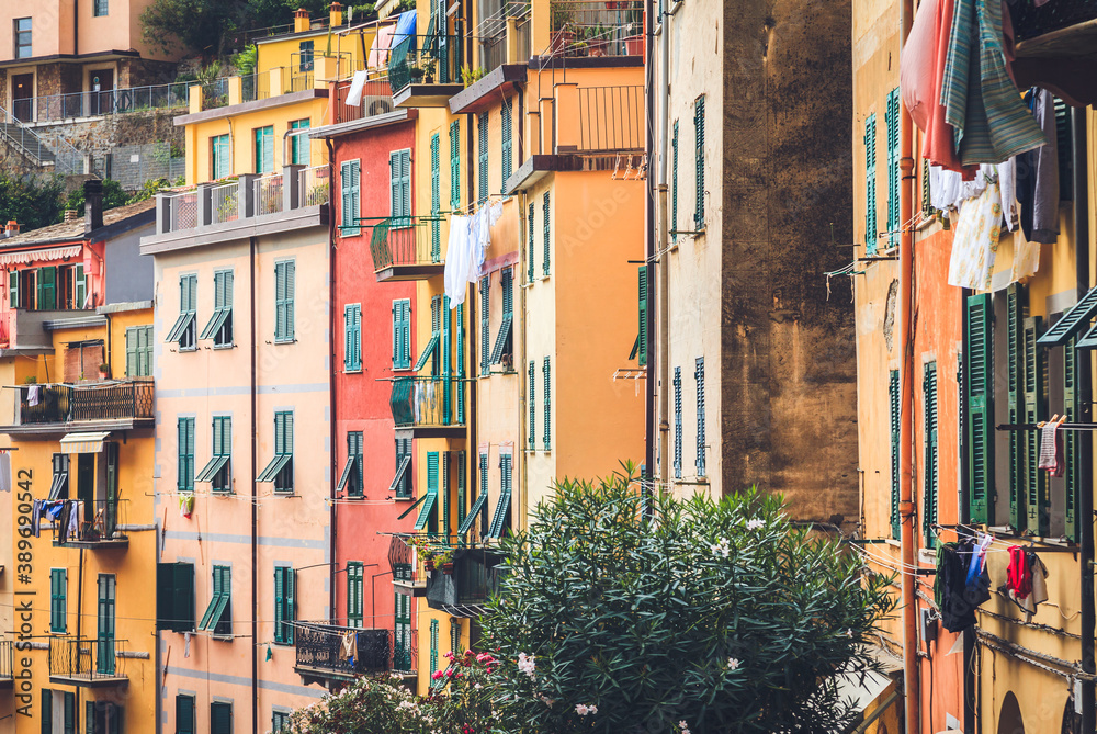 Obraz premium Houses of Riomaggiore
