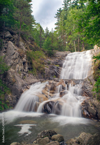 View of Popina Luka waterfall near town of Sandanski, Pirin Mountain, Bulgaria