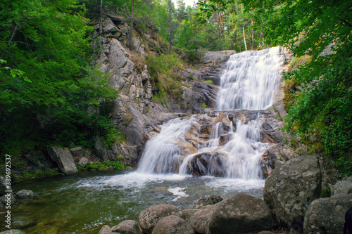 View of Popina Luka waterfall near town of Sandanski  Pirin Mountain  Bulgaria
