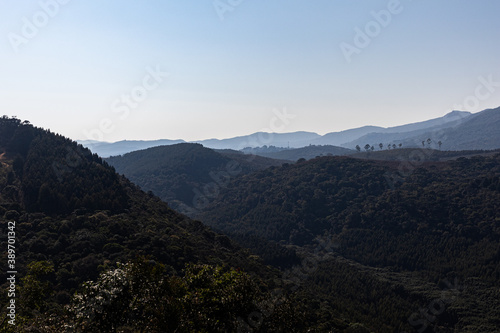 Hiking moutains scenic views of beautiful landscapes  © Raul
