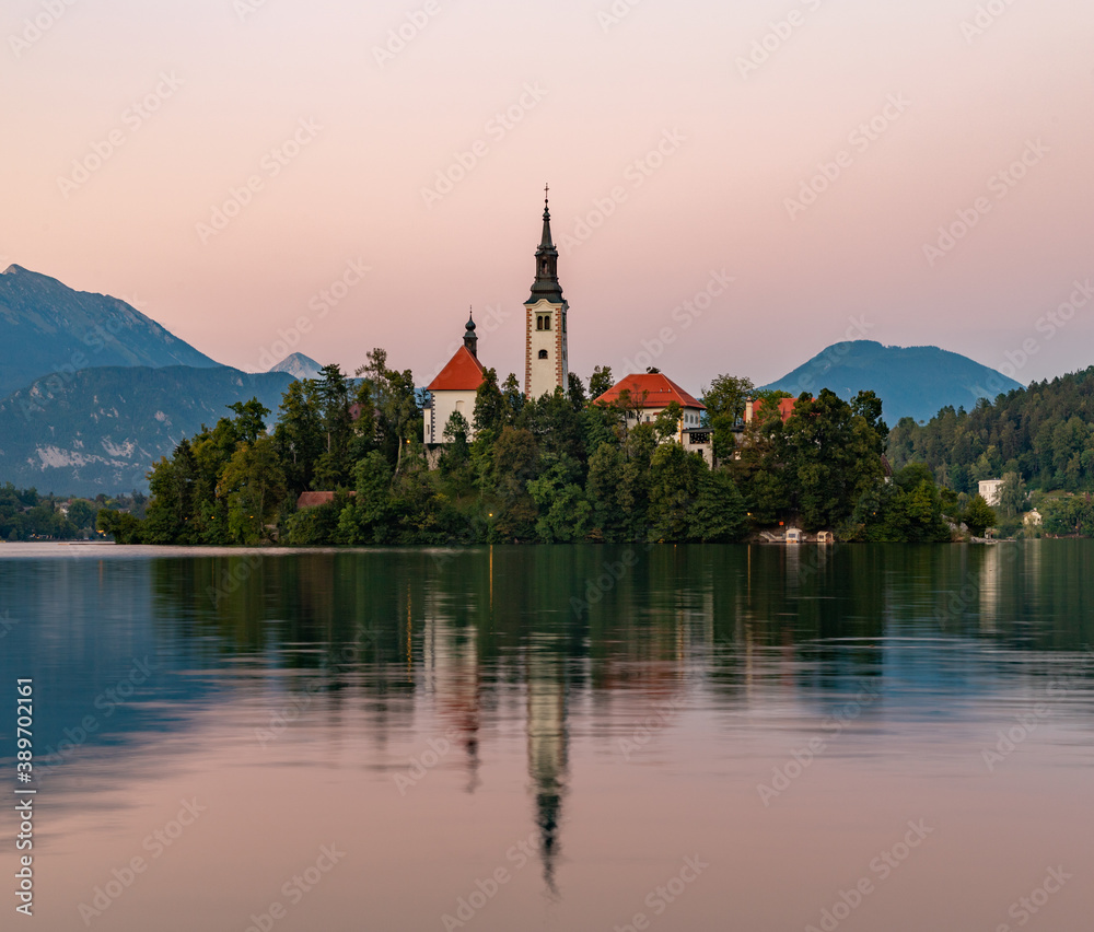 Lake Bled Sunset