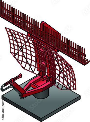 An airport / air traffic control (ATC) radar.