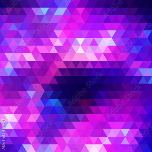 A bright abstract background with a geometric texture of triangles. 