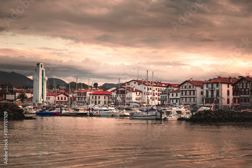 Look at  Saint Jean de Luz ville at the Basque Country. © Jorge Argazkiak