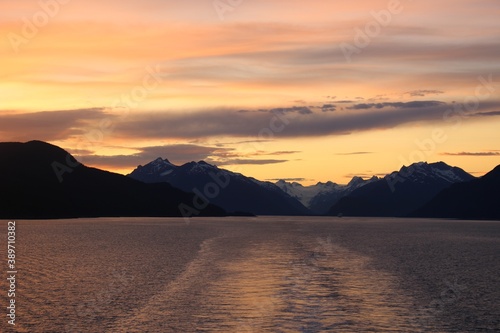 Alaska sunset © Blake