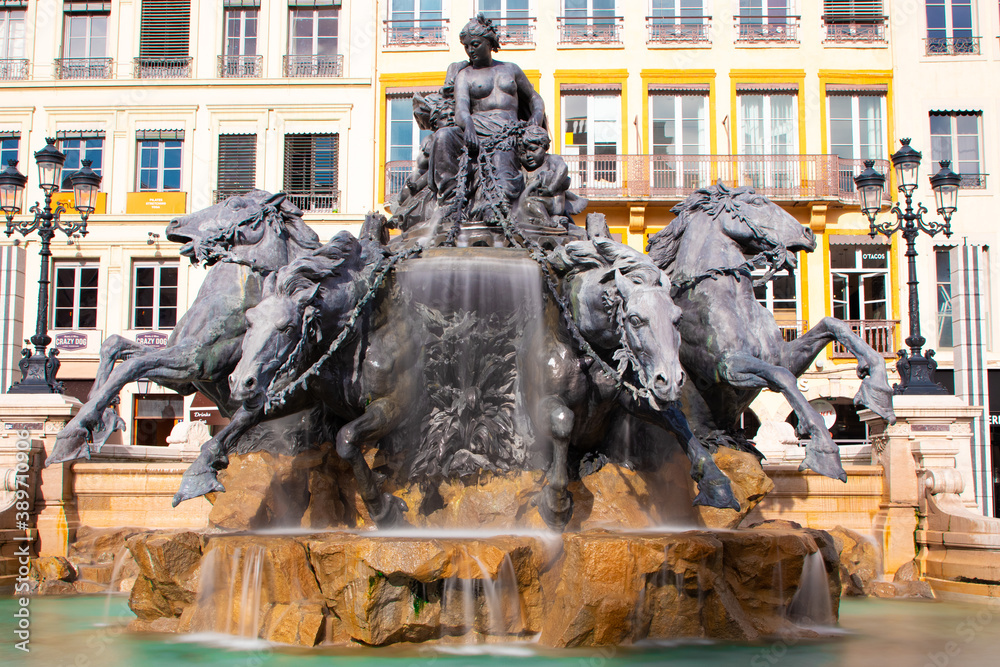 Fontaine Bartholdi à Lyon