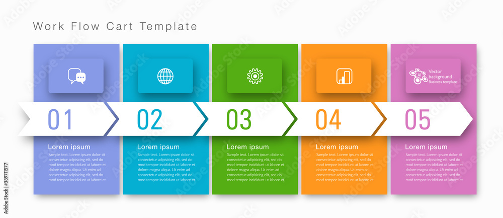 Timeline. Business chart template. Vector graphics. - obrazy, fototapety, plakaty 