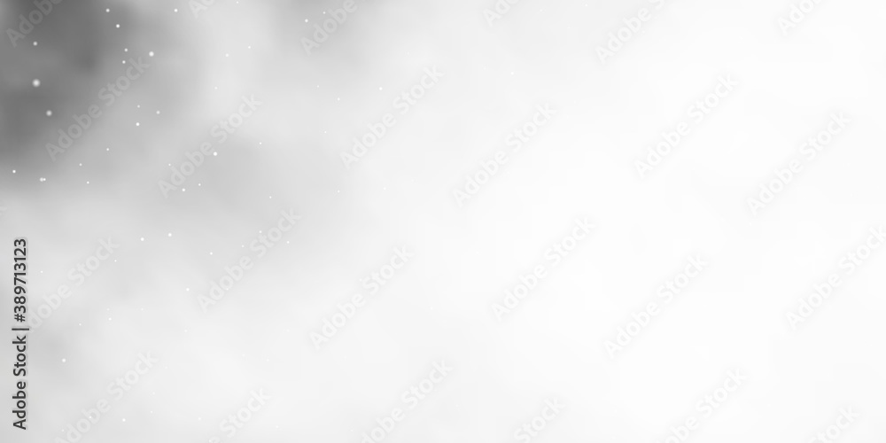 Light Gray vector template with neon stars. Light Gray vector template with neon stars.