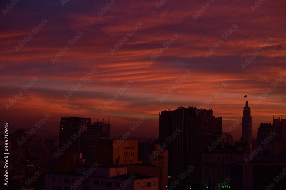  Sunrise of  Sao Paulo Centro
