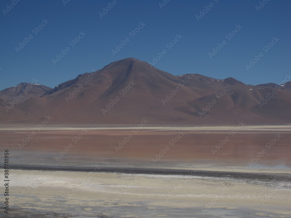 Exploring the salt flats, deserts and mountain landscapes around Salar de Uyuni in Bolivia, South America