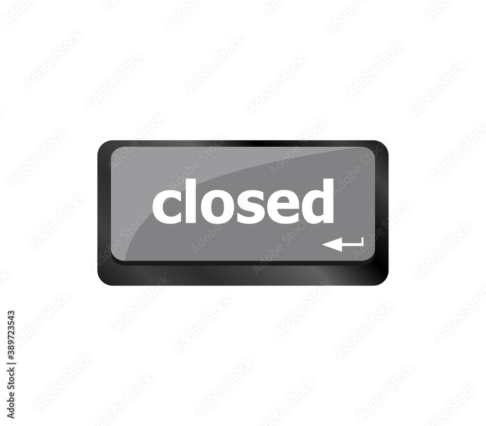 closed button on computer keyboard pc key closed button on computer keyboard pc key