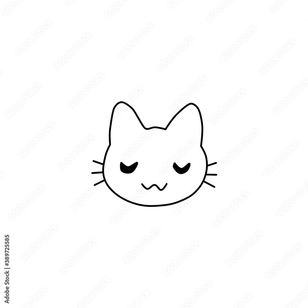 Cat line icon Cat line icon