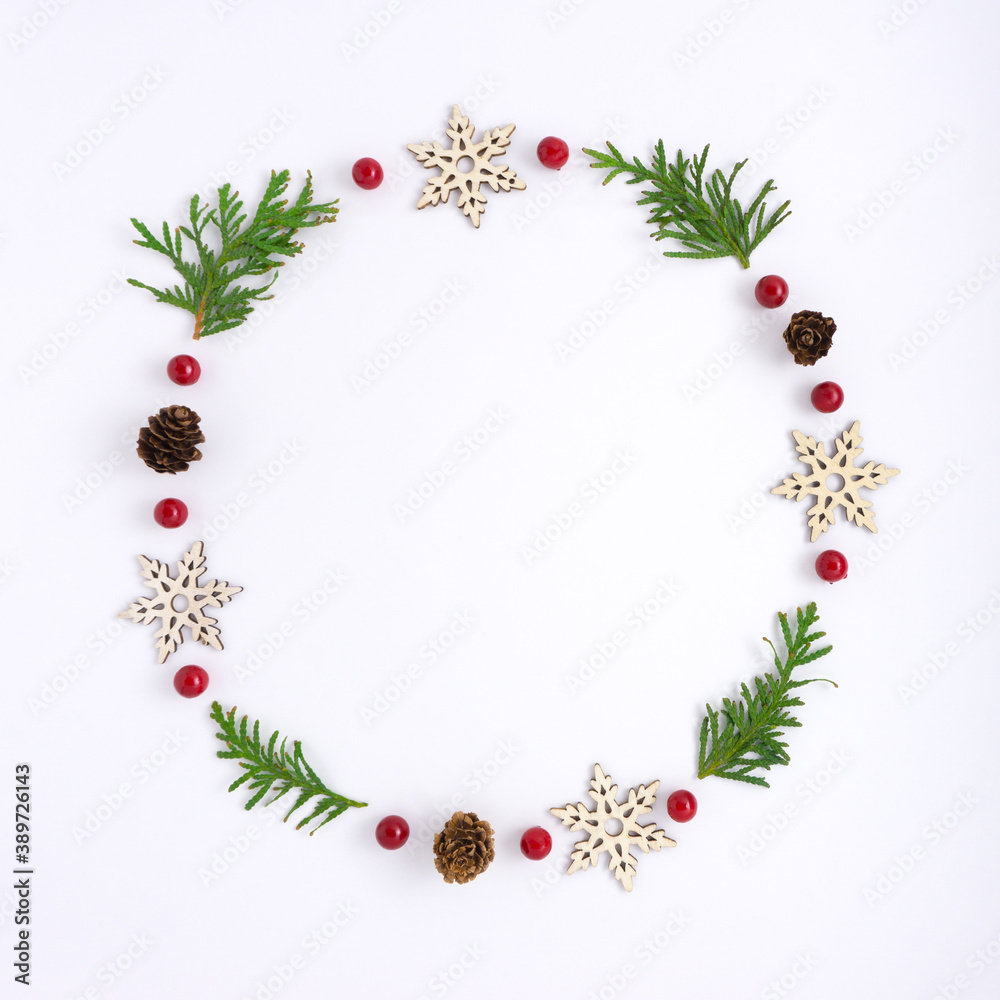 Creative concept holiday celebration photo of christmas tree toys balls decoration on white background. Creative concept holiday celebration photo of christmas tree toys balls decoration on white background.