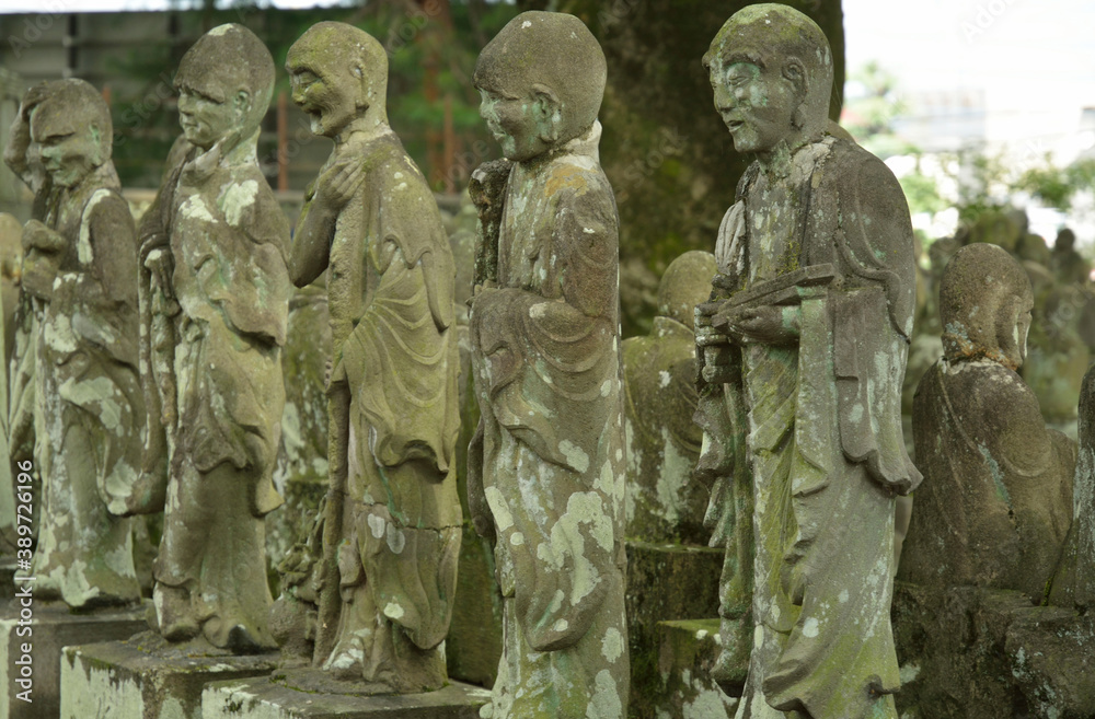 Obraz premium 川越大師喜多院・五百羅漢