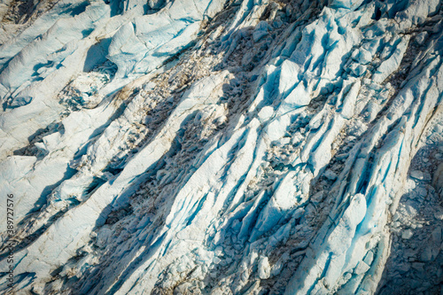 Glacial Ice flow in Alaska 