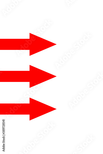  Red Arrow Banner Business Design Background