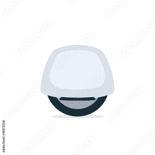 Electric unicycle icon. Clipart image isolated on white background.