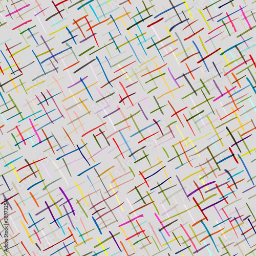 Abstract strokes, seamless pattern for your design
