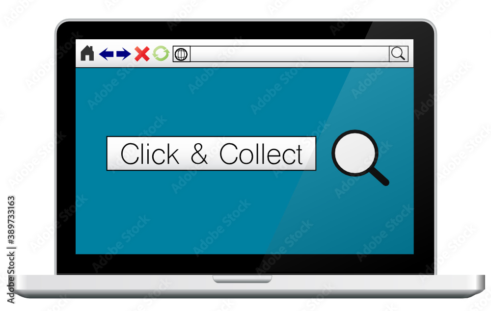 Ordinateur click and collect Ordinateur click and collect