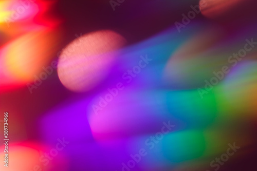 colorful abstract background, in camera effect