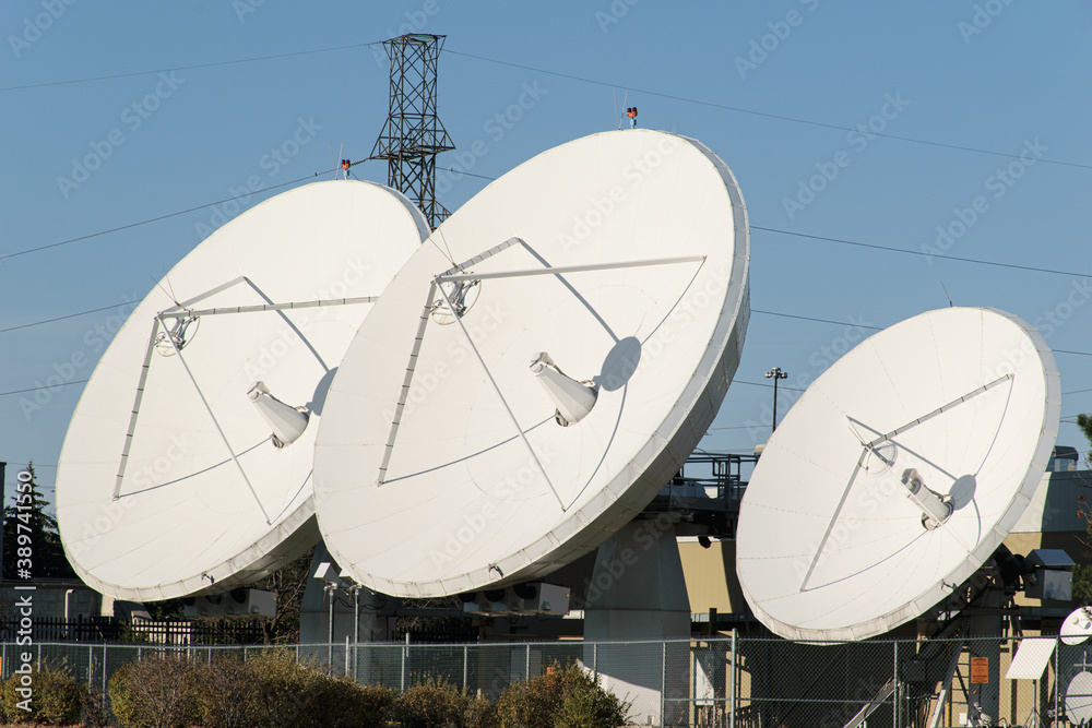 large ground antenna array 