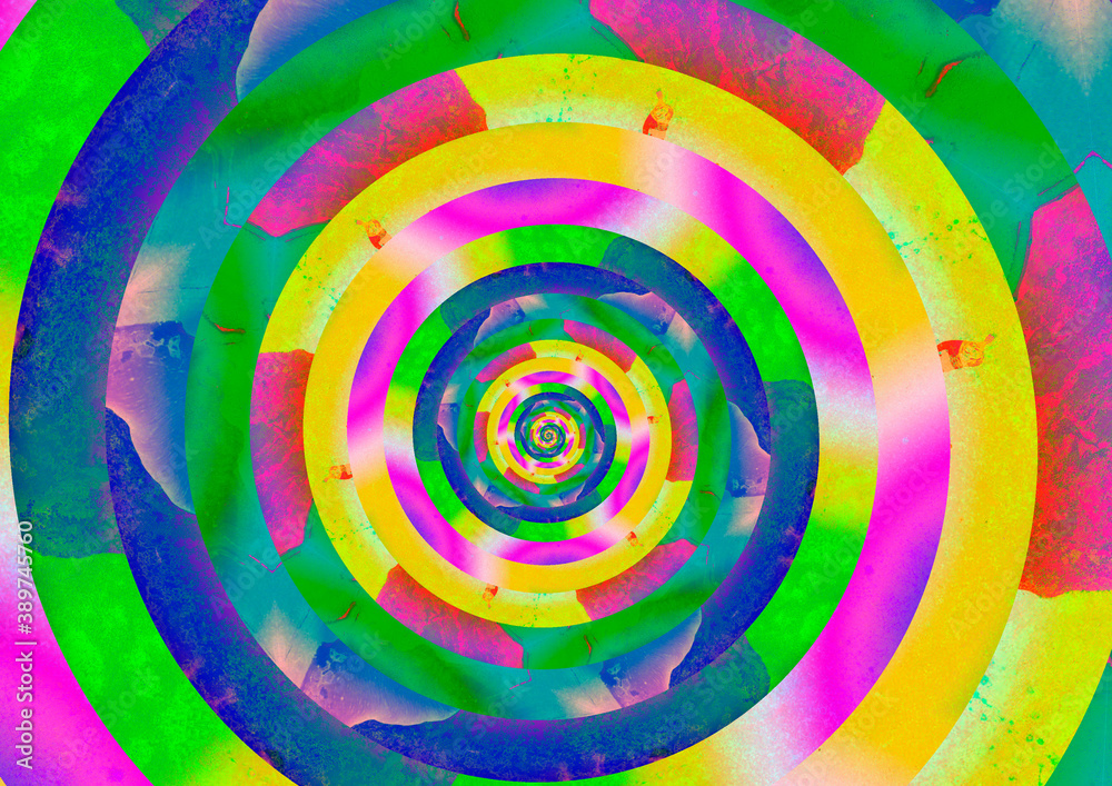 espiral multicolor