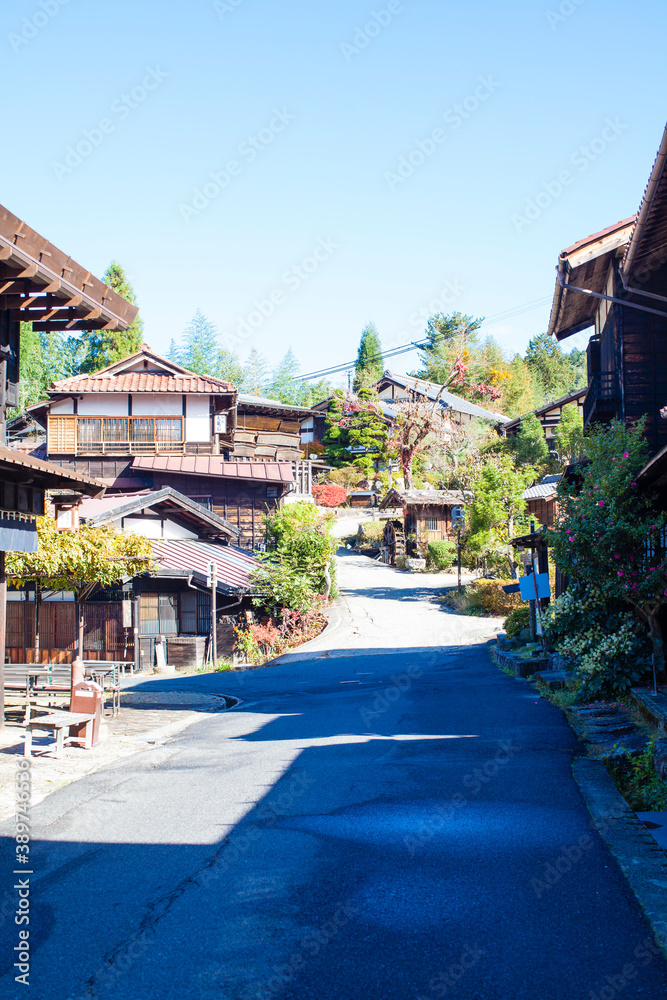 Fototapeta premium 妻籠宿